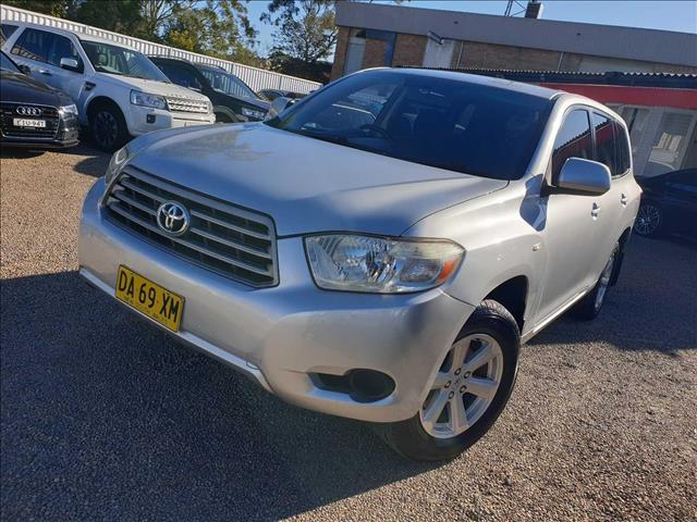 2008 Toyota Kluger KX-R GSU40R Wagon 2008 Toyota Kluger KX-R GSU40R Wagon