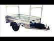 Galvanized Box Trailer with Ladder Racks (Item 93) Galvanized Box Trailer with Ladder Racks (Item 93)