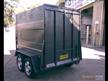Luggage Trailer Enclosed Dual Axle (Item 94) Luggage Trailer Enclosed Dual Axle (Item 94)