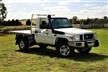 2012 TOYOTA LANDCRUISER WORKMATE (4x4) VDJ79R 09 UPGRADE C/CHAS 2012 TOYOTA LANDCRUISER WORKMATE (4x4) VDJ79R 09 UPGRADE C/CHAS