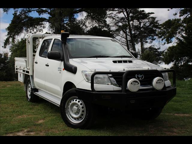2014 Toyota Hilux SR Double Cab KUN26R MY14 Cab Chassis 2014 Toyota Hilux SR Double Cab KUN26R MY14 Cab Chassis