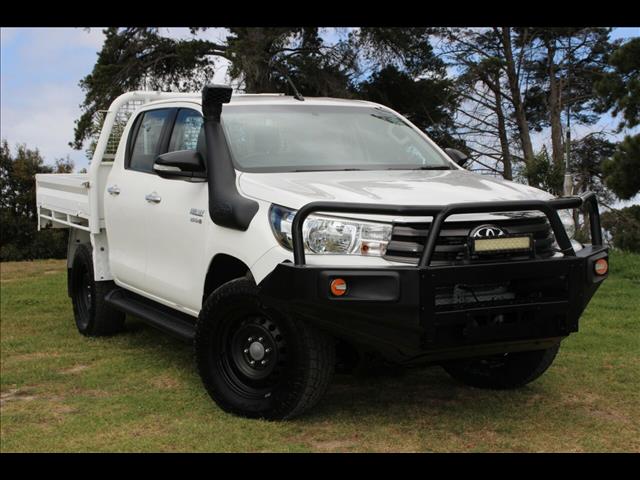 2016 Toyota Hilux SR Double Cab GUN126R Cab Chassis 2016 Toyota Hilux SR Double Cab GUN126R Cab Chassis
