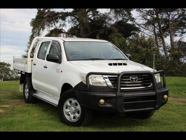 2012 Toyota Hilux SR Double Cab KUN26R MY12 Cab Chassis 2012 Toyota Hilux SR Double Cab KUN26R MY12 Cab Chassis