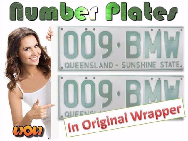 009-BMW QLD Custom Number Plates